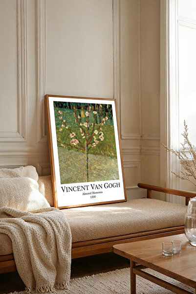 Dekorsiahome Tablouri dintr-o singură bucată cu rame din lemn pentru sufrager...