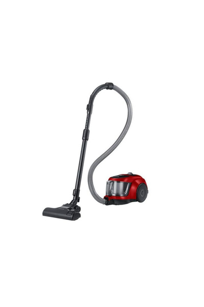 Samsung Bagless vacuum cleaner VCC45W0S3R/XSB, 1.3 l, 750 W, Air Track, Telescopic tube, Red