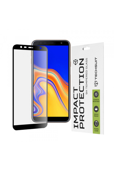 Samsung Techsuit Screen Protector for Galaxy J6+ J610 / J4 Plus (2018) J415, Glass