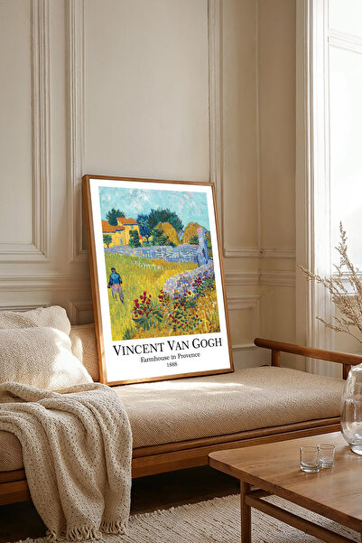 Dekorsiahome Tek Parça Ahşap Çerçeveli Oturma Odası Salon Mutfak Tablosu Van ...