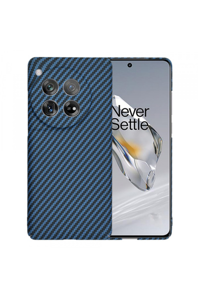 Oneplus Husa pentru 12, Techsuit, Carbonite FiberShell, Turcoaz
