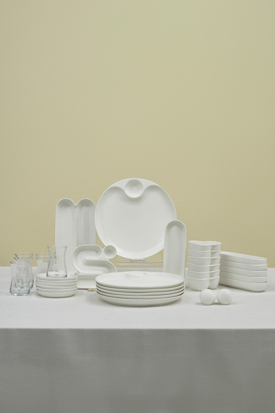 Karaca Stream Bone Salsa 34 Parça 6 Kişilik Kahvaltı Takımı