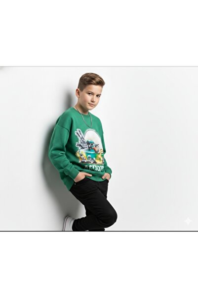 Dmb سترة رياضية كبيرة الحجم للأولاد من Three Piece Thick مبطن بالصوف Attitude