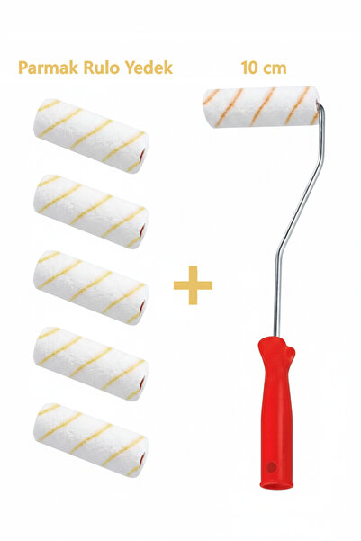 Göktuğ Fırça Finger Roller - 5 Spare Parts + 1 Set