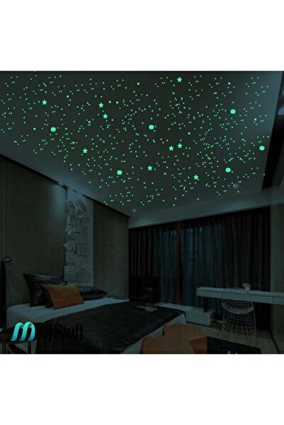 MaffStuff Set 524 Buline & Pătrățele Fosforescente Autoadezive MaffStuff® – D...