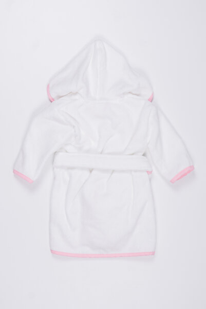 BELLA BOHEMS 100% Cotton Hooded Baby Bathrobe 62-68 cm