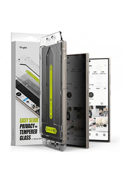 Samsung Folie de protectie Ecran Privacy Ringke Easy Slide pentru Galaxy S24 ...