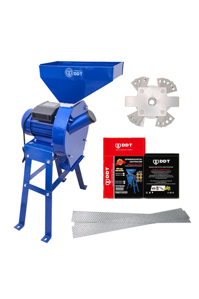 DDT Ηλεκτρικός μύλος με βάση στήριξης για δημητριακά, κόκκους και καλαμπόκια,...