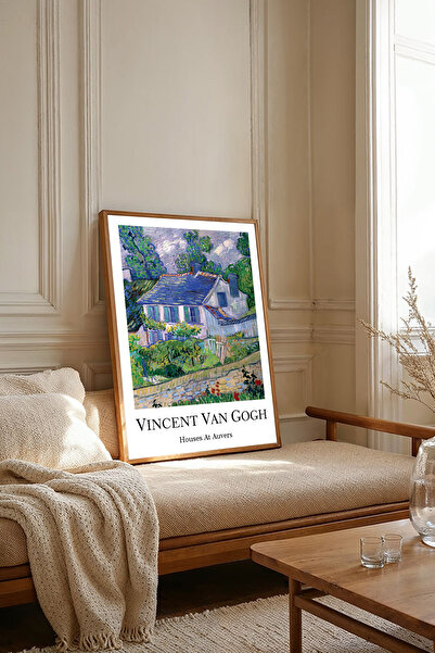 Dekorsiahome Tablouri dintr-o singură bucată cu rame din lemn pentru sufrager...