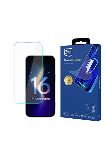 Apple 3MK FlexibleGlass Screen Protector for iPhone 16 Pro Max, Flexible Glas...
