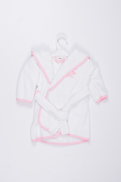 BELLA BOHEMS 100% Cotton Hooded Baby Bathrobe 62-68 cm