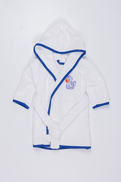 BELLA BOHEMS 100% Cotton Hooded Baby Bathrobe 62-68 cm