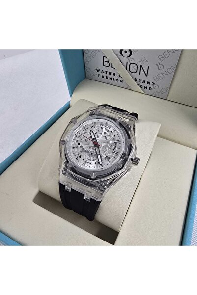 benon Elegant transparent men's watch from Binon, a best-selling brand