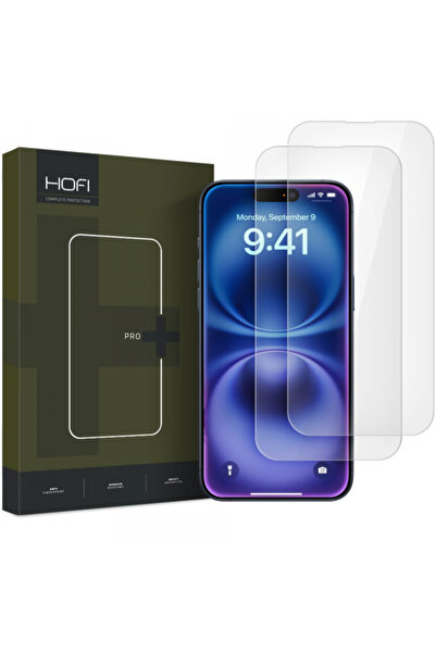 Apple HOFI Glass PRO+ Screen Protector for iPhone 16 Plus, Tempered Glass, Full Glue,