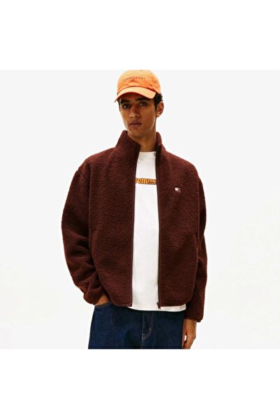Tommy Hilfiger Ανδρικό Φούτερ Tommy με Σήμα Teddy, με Φερμουάρ, Χαλαρή Γραμμή...