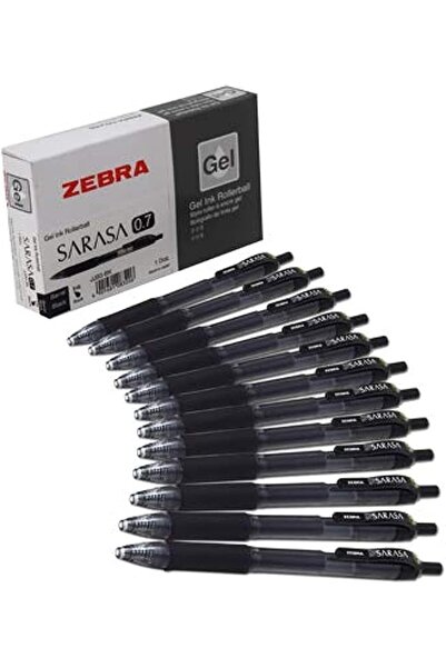 Zebra Pens ZEB46810, 0.7 mm, Black (Pack of 12)