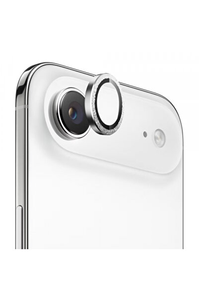 Apple Folie de protectie Camera Spate Blueo Glitter Diamond Metal Frame pentr...