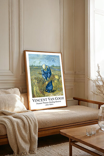 Dekorsiahome Tablouri dintr-o singură bucată cu rame din lemn pentru sufrager...