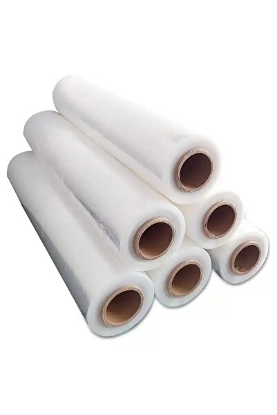 GARDENPLAST STREÇ PALET EŞYA SARMAK İÇİN 17 MİKRON 50CM*300 MT 3100 GR (6 ADET)