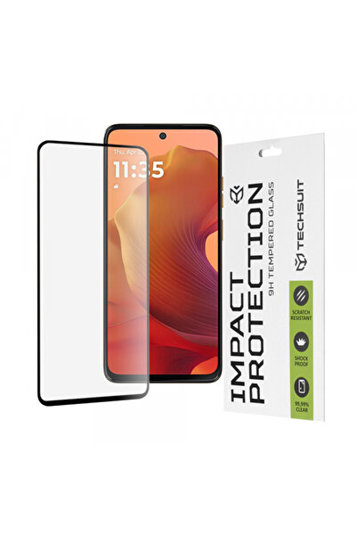 Motorola Протектор за екран Techsuit за Moto G15 / G15 Power, закалено стъкло...