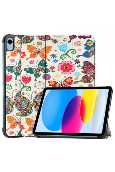Apple Husa pentru iPad (2025) / (2022), Techsuit, FoldPro Butterfly, Multicolor
