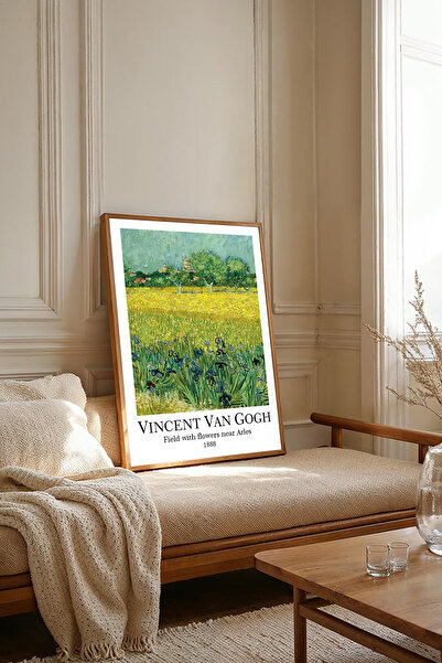 Dekorsiahome Pictură dintr-o singură bucată cu rame din lemn pentru sufrageri...