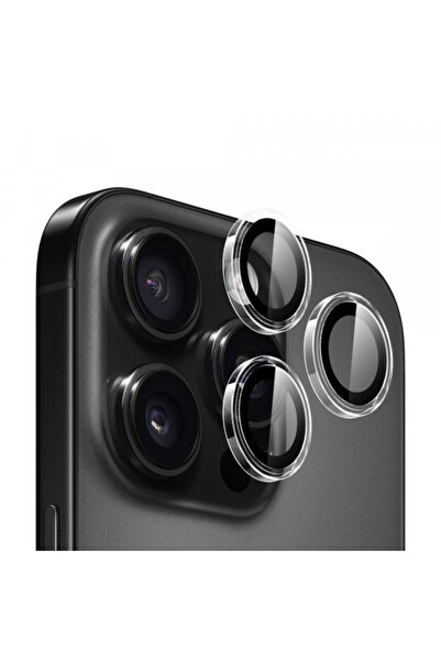 Apple Folie de protectie Camera Spate Blueo Metal Frame pentru iPhone 16 Pro ...