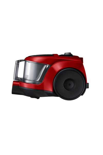 Samsung Bagless vacuum cleaner VCC45W0S3R/XSB, 1.3 l, 750 W, Air Track, Telescopic tube, Red