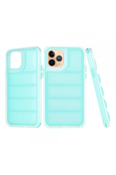 Apple Husa pentru iPhone 11 Pro, Techsuit, Wave Shield, Turcoaz