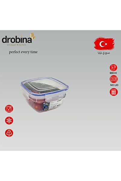 drobina Turkish food container, Dropina square, 900 ml