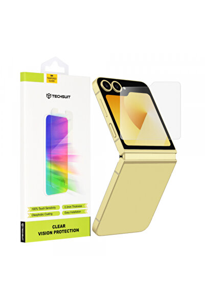 Samsung Techsuit Clear Vision External Screen Protector for Galaxy Z Flip6 F7...