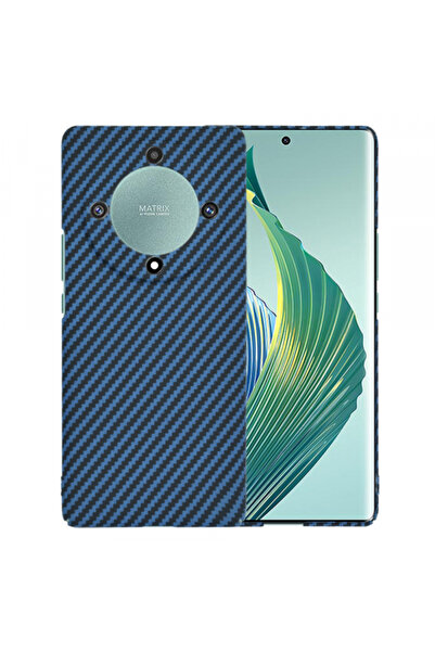 HONOR Case for Magic5 Lite, Techsuit, Carbonite FiberShell, Turquoise