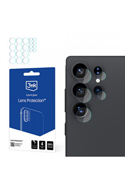 Samsung Folie de protectie Camera Spate 3MK Protection pentru Galaxy S25 Ultr...