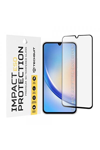 Samsung Folie de protectie Ecran Techsuit pentru Galaxy A34 A346, Sticla Secu...
