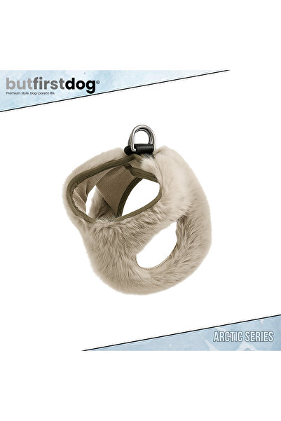 But First Dog Plush Cat Collar |   Reflective, 3-Proof Safety System, Soft Leash