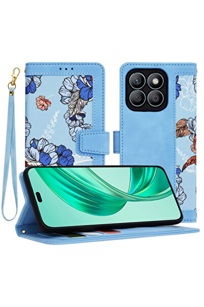 HONOR Husa pentru X8b, Techsuit, FlipCraft, Bleu