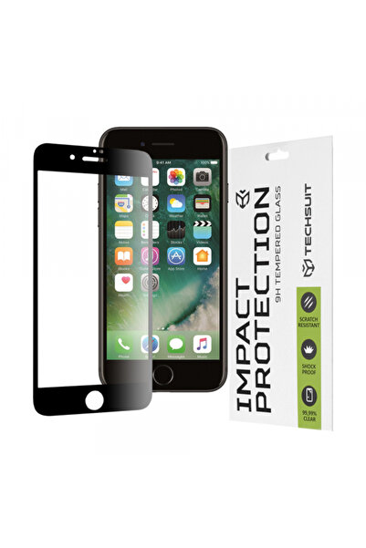 Apple Techsuit Screen Protector for iPhone SE (2022) / SE (2020) / 8 / 7, Glass