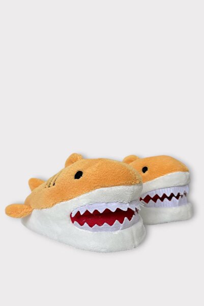 Liger Women's Shark Figured Slippers Yellow
