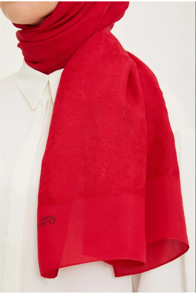 Armine Trend Kırmızı Hazan Şal IST 2 - 21097