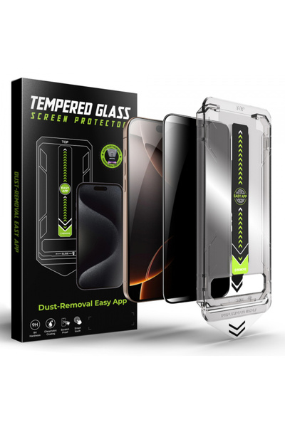 Apple Privacy Techsuit TitanGlass Screen Protector for iPhone 17 Air, Tempere...