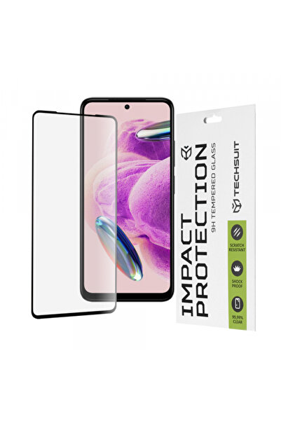 Xiaomi Folie de protectie Ecran Techsuit pentru Redmi Note 12S, Sticla Securizata, Full Glue, 111D,