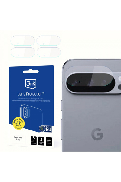 Google 3MK Protection Rear Camera Screen Protector for Pixel 10 Pro, Flexible Glass, Set of 4