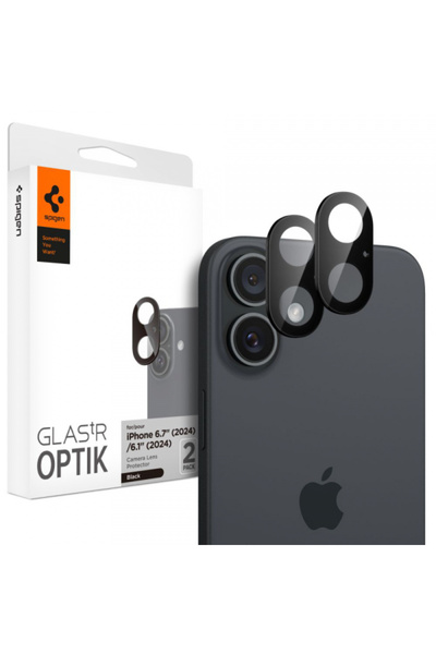 Apple Spigen GlastR Optik Rear Camera Protector for iPhone 16 Plus / 16, Glass