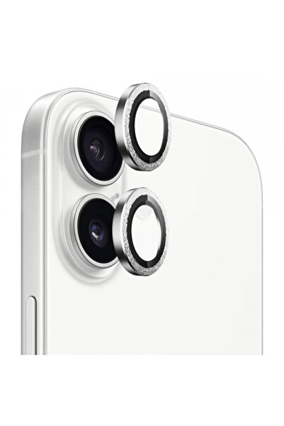 Apple Blueo Glitter Diamond Metal Frame Rear Camera Protector for iPhone 17, ...