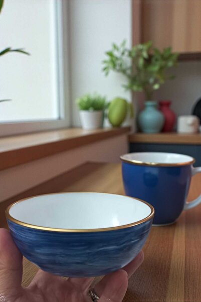 Luminarc Diwali 6 Pieces 12 cm Effect-Enhanced Marine Multi-Purpose Bowl