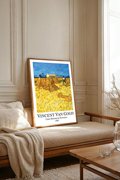 Dekorsiahome Tablouri dintr-o singură bucată cu rame din lemn pentru sufrager...