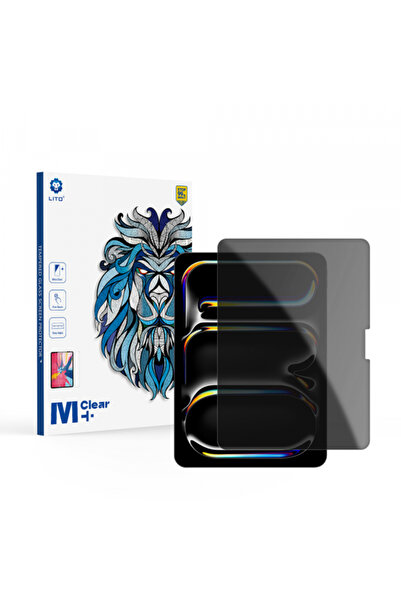 Apple Folie de protectie Ecran Privacy Lito Classic pentru iPad Pro 11 (2024), Sticla Securizata,