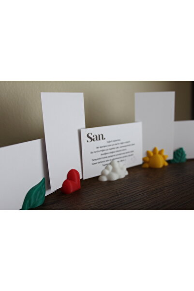 San Concept Dekoratif 5’li Masa Üstü Mini Fotoğraf Standı / 5’li Fotoğraf ve ...