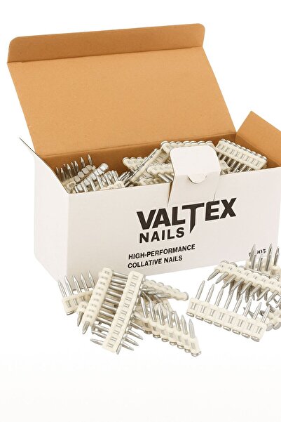 ÖZÇOLAK VALTEX 27mm Gazlı, Havalı Tabanca Çivisi 1KUTU (1000)Adet (İthal Ürün...