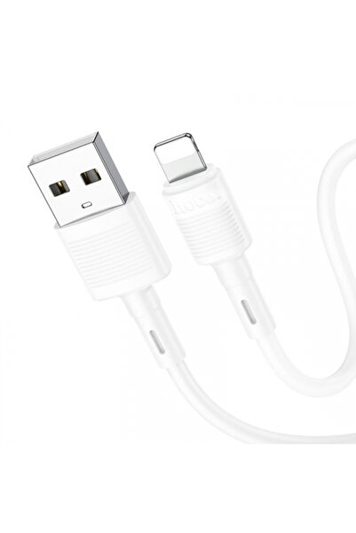 Apple HOCO X83 Victory USB-A - Lightning Data and Charging Cable, 18W, 1m, White